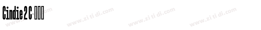 Cindie 2 C字体转换